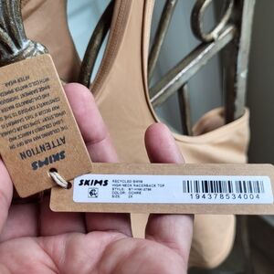 SKIMS High Neck Racerback Top/Swim 2x